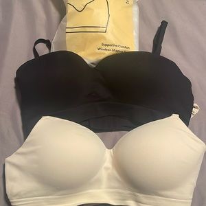 True kind wireless shaping bras size L
